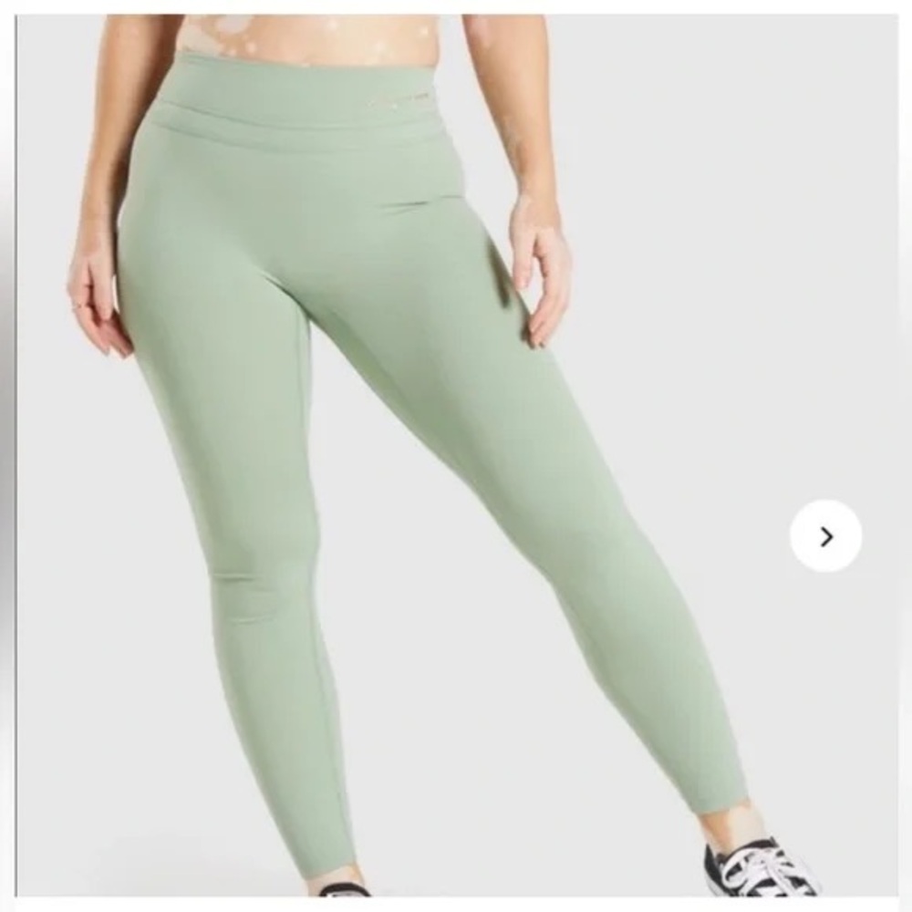 Miraclesuit Light Green‎ Leggings Sz L